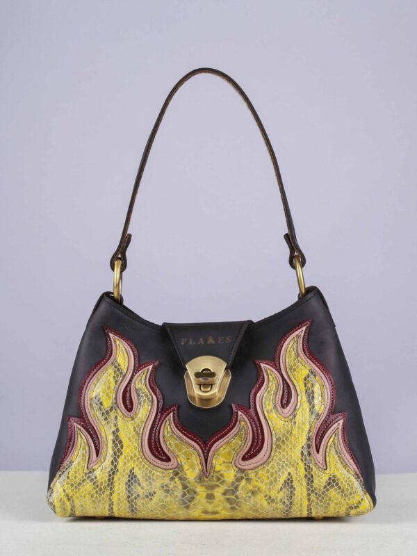 handcrafted leather flame bags The Fierce Flame