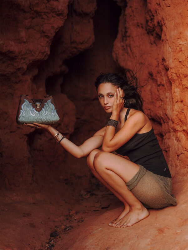 The Oase Flame leather handcrafted bags