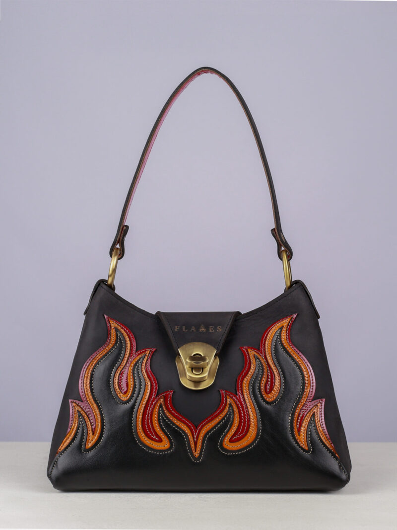 handcrafted leather flame bags The Ultra Flame
