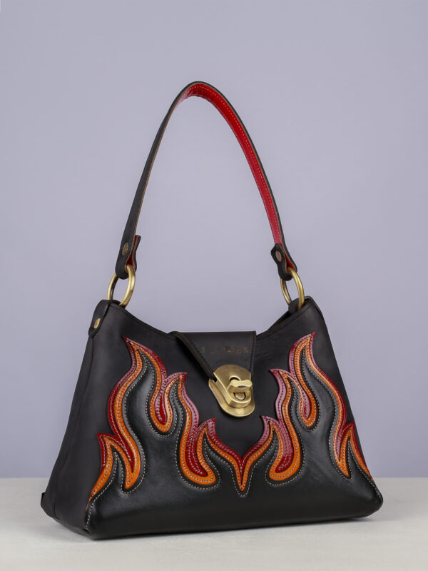 handcrafted leather flame bags The Ultra Flame